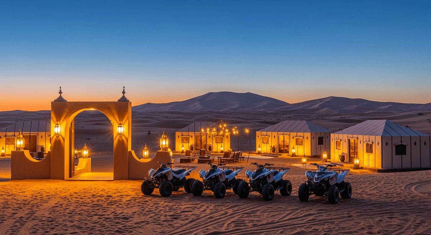 Evening Desert Safari with Quad Bike
